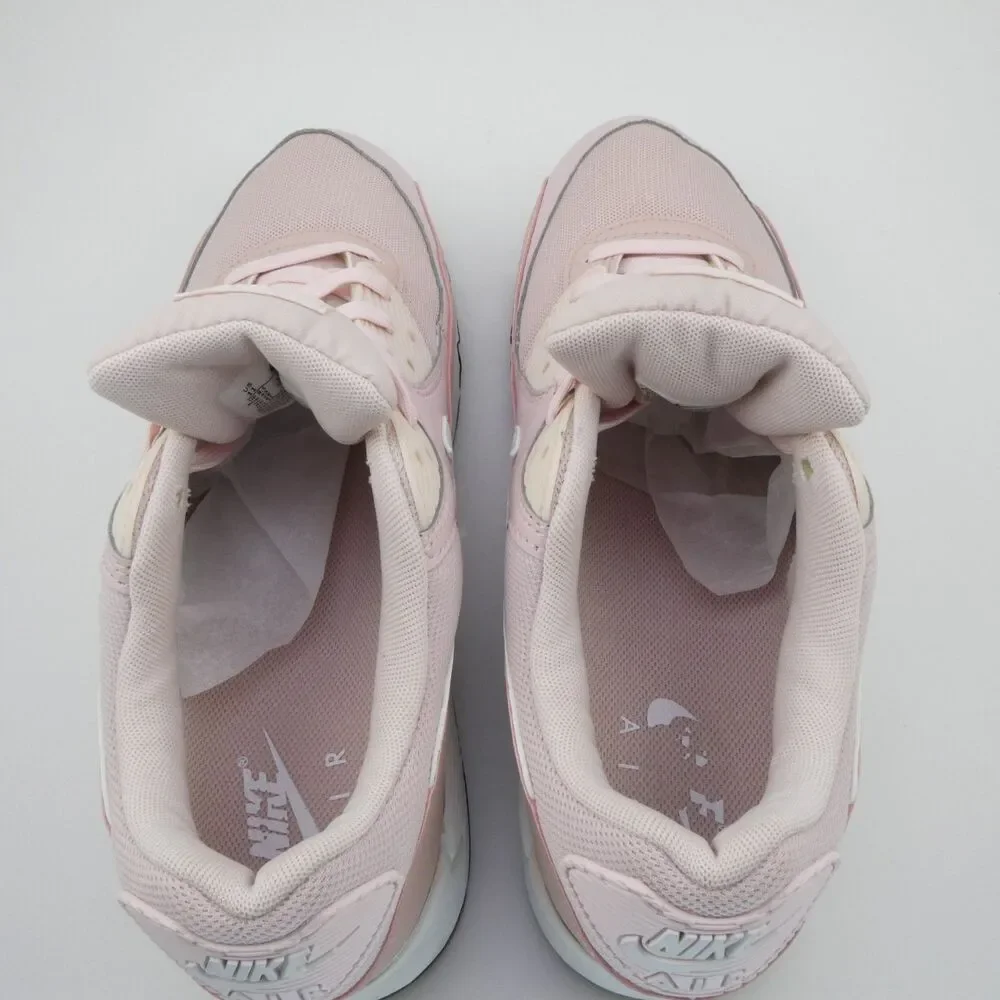 New Nike Air Max 90 Women's US 11 Barely Rose Pink Shoes DH8010-600 Excellent